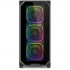 PC-kotelo Sharkoon AK5G RGB Midi Tower musta
