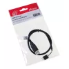 USB-kaapeli Akasa 0,4 m USB A musta