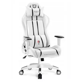 Diablo X-ONE 2.0 tavallinen pelituoli valkoinen ja musta