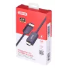 UNITEK KAAPELI DisplayPort 1.2, HDMI, 4K@60 Hz, 1,8 m, V1608A
