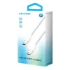 Vention TRDWH USB-C – USB-C -kaapeli, punottu, 2 m, 60 W PD, 3 A, 480 Mbps, valkoinen