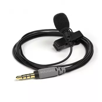 Lavalier-mikrofoni RØDE smartLav+ — johdollinen, omnidirectionaalinen, 3,5 mm, 20–20 000 Hz, -35 dB herkkyys, 2 kpl, kuljetuskotelo