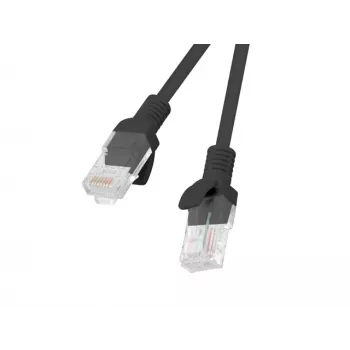 Verkkokaapeli LANBERG PCU5-10CC-0200-BK RJ-45 Cat5e U/UTP 2 m musta