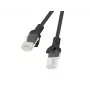 Verkkokaapeli LANBERG PCU5-10CC-0200-BK RJ-45 Cat5e U/UTP 2 m musta