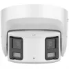 Hikvision DS-2CD2387G2P-LSU/SL (4mm)(C) ColorVu panoraama-turret-IP-kamera, 8 MP, 4 mm, 180°, IP67, PoE, valkoinen