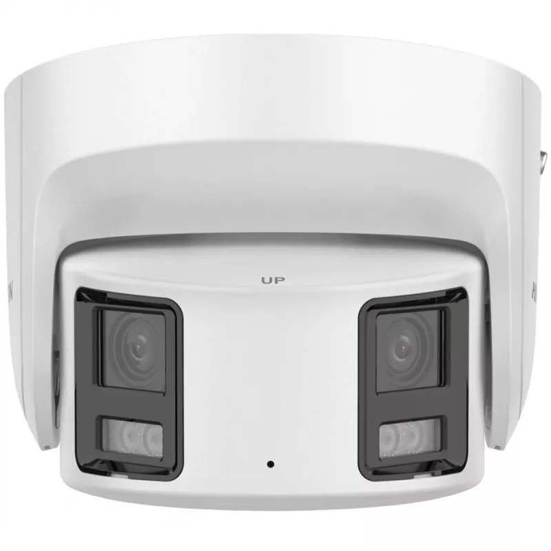 Hikvision DS-2CD2387G2P-LSU/SL (4mm)(C) ColorVu panoraama-turret-IP-kamera, 8 MP, 4 mm, 180°, IP67, PoE, valkoinen