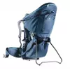 Vauvan kantoreppu Deuter Kid Comfort Pro, sininen, polyamidi, max. 22 kg, aurinkosuoja, sivutasku