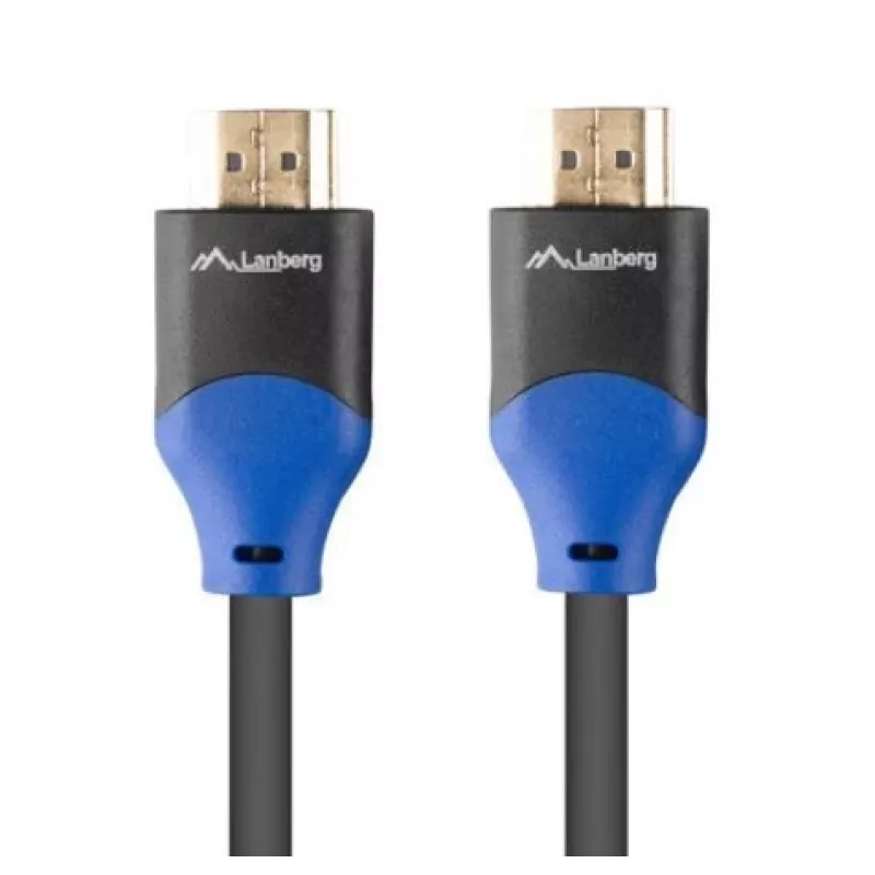 HDMI-kaapeli Lanberg CA-HDMI-15CU-0030-BK 3 m HDMI Type-A urosliitin 18 Gbit/s