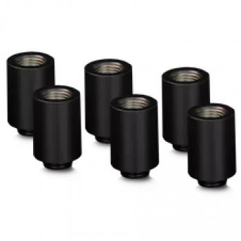 Thermal Grizzly DeltaMate Extender MF28 – vesijäähdytysliitäntä, musta, 6 kpl (TG-DM-FIT-6008)