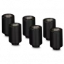 Thermal Grizzly DeltaMate Extender MF28 – vesijäähdytysliitäntä, musta, 6 kpl (TG-DM-FIT-6008)