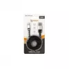 Sbox USB 2.0-8-Pin/2.4A musta/hopea