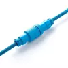 CableMod Classic kierrettävä näppäimistökaapeli CM-CKCA-CK-KK150KK-R, USB-C – USB-A, 150 cm, musta (Midnight Black)