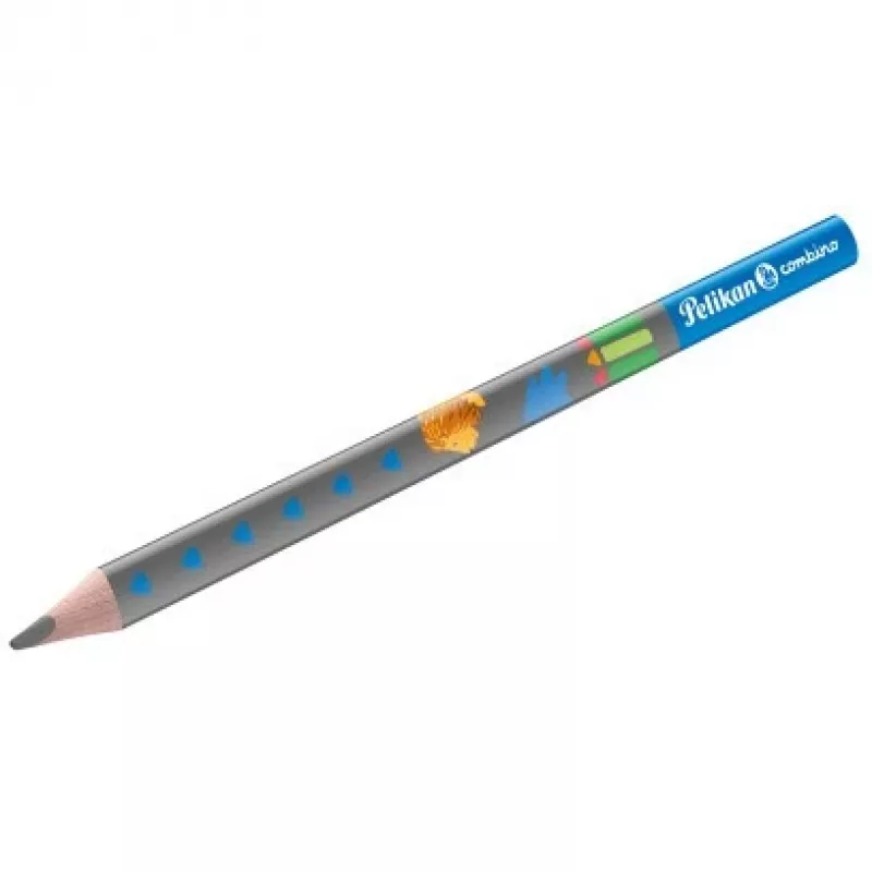 Pelikan harjoituskynäsetti Combino BS, pyyhekumi, teroitin, sininen (821605)