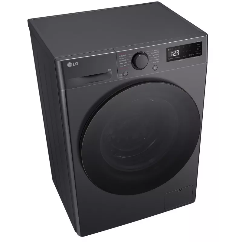 Pyykinpesukone LG F2WR508S2M — edestä täytettävä, 8 kg, 1200 kierr./min, A…