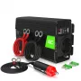 Auton vaihtosuuntaaja Green Cell INV16 500 W DC 12 V AC 230 V, 50 Hz, USB-liitäntä, aktiivinen jäähdytys, musta