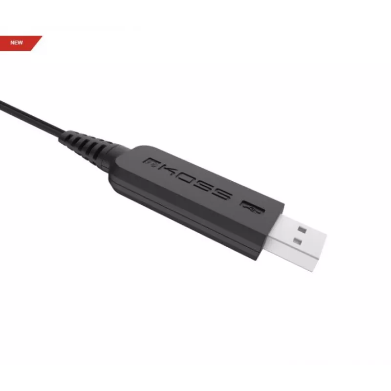 Koss CS200 USB-headset johdollinen pääpanta puhelut/musiikki USB Type-A musta