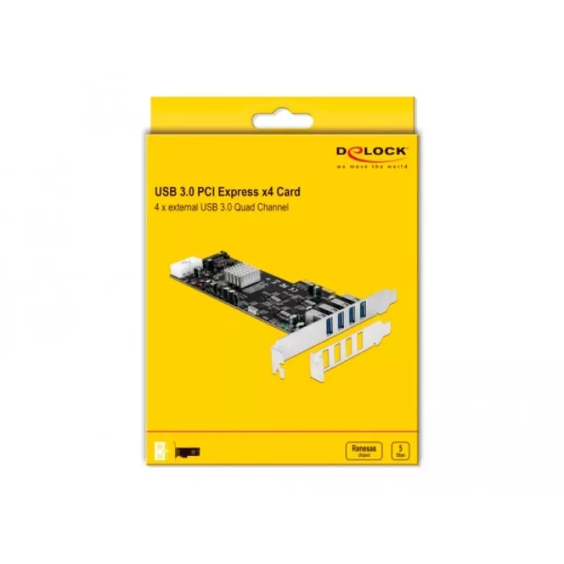 Liitäntäkortti DeLOCK 89365 sisäinen USB 3.2 Gen 1