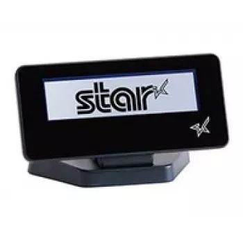 Näyttö Star Micronics SCD222U 20-merkkinen USB 2.0 musta