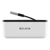 Belkin USB 2.0 4-porttinen matkakeskitin, hopea, F4U021bt