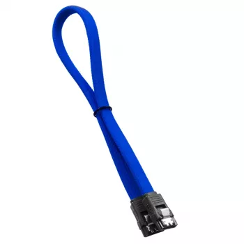 CableMod ModMesh - SATA-kaapeli - Serial ATA 150/300/600 - SATA (W) - SATA (W) - 60 cm - sininen (CM-CAB-SATA-N60KB-R)