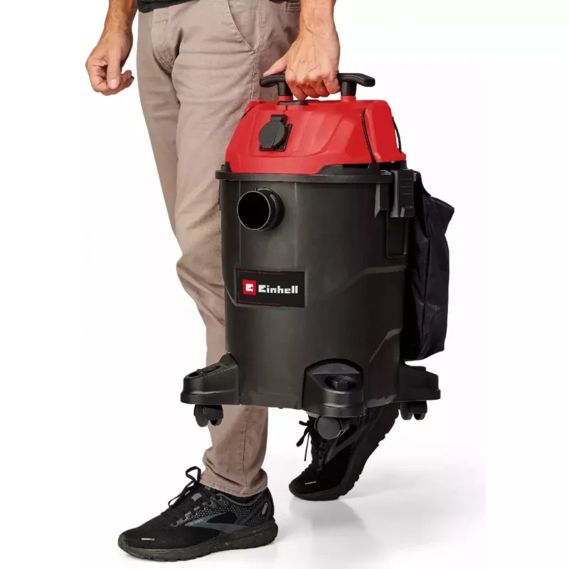 Einhell TC-VC 1825 A märkä-/kuivaimuri, 25 l, punainen/musta