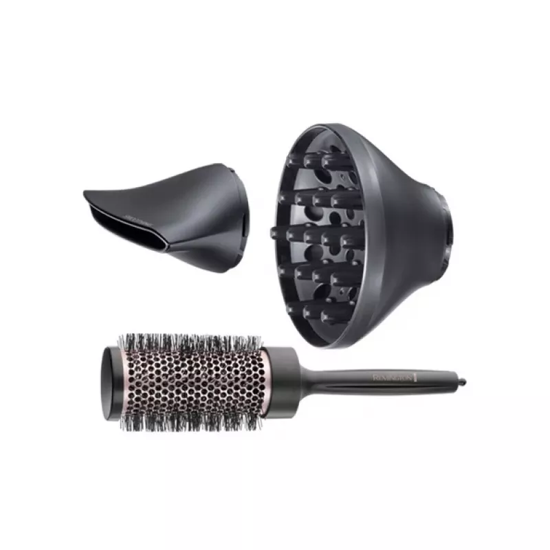 Remington D5706 hiustenkuivaaja 2200 W musta, ruusukulta