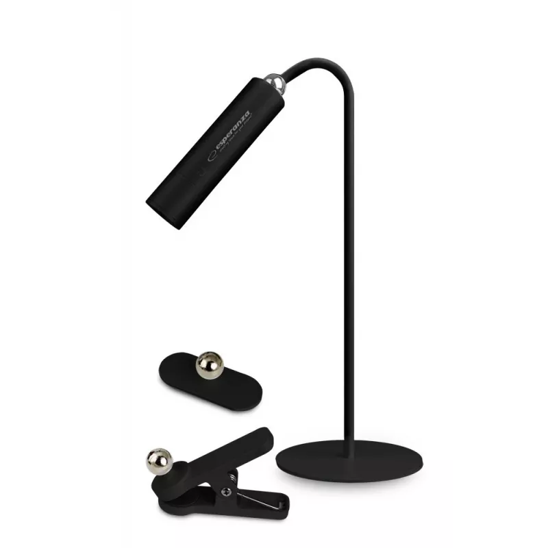 Esperanza ELD118K LED-pöytävalaisin 3in1 musta