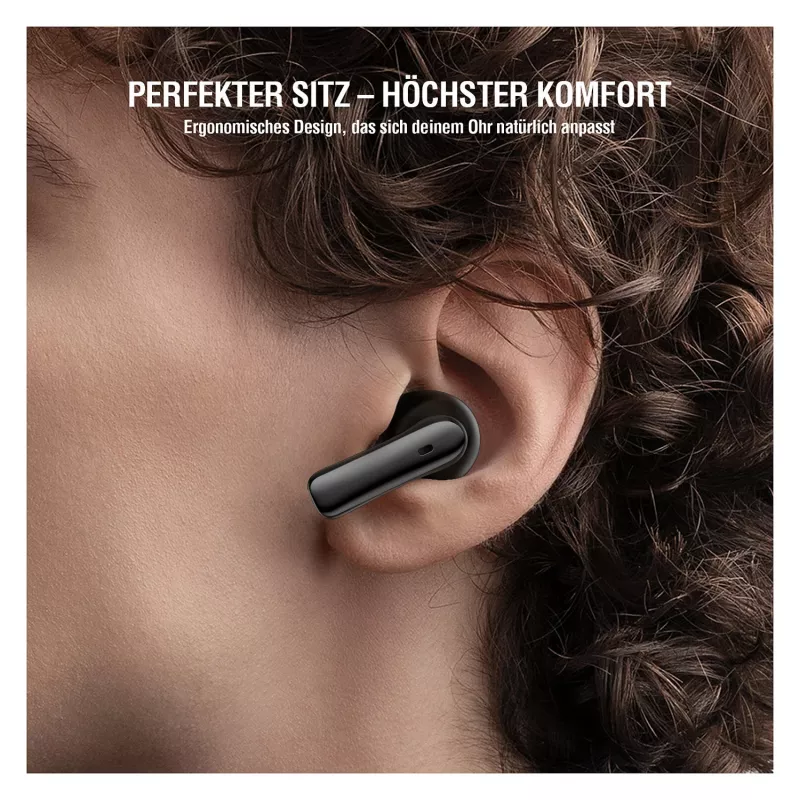 4smarts langaton kuulokemikrofoni SkyBuds Air musta (541722)