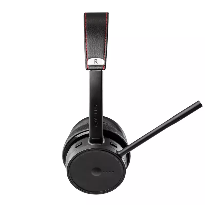 Tellur Voice Pro Wireless -kuulokemikrofoni puhelinkeskuskäyttöön musta TLL411007