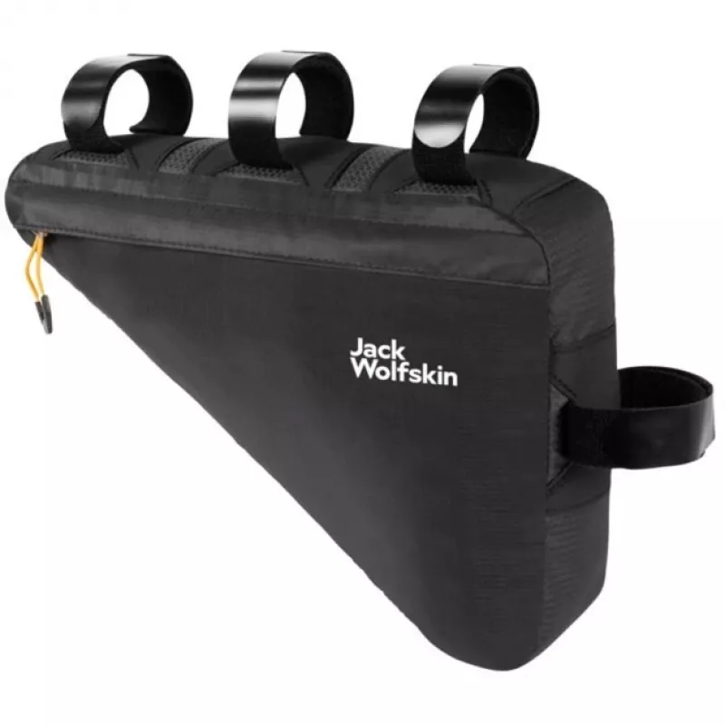 Morobbia Triangle Bag, pyöräkori/-laukku (musta, yläputkilaukku 2 L)