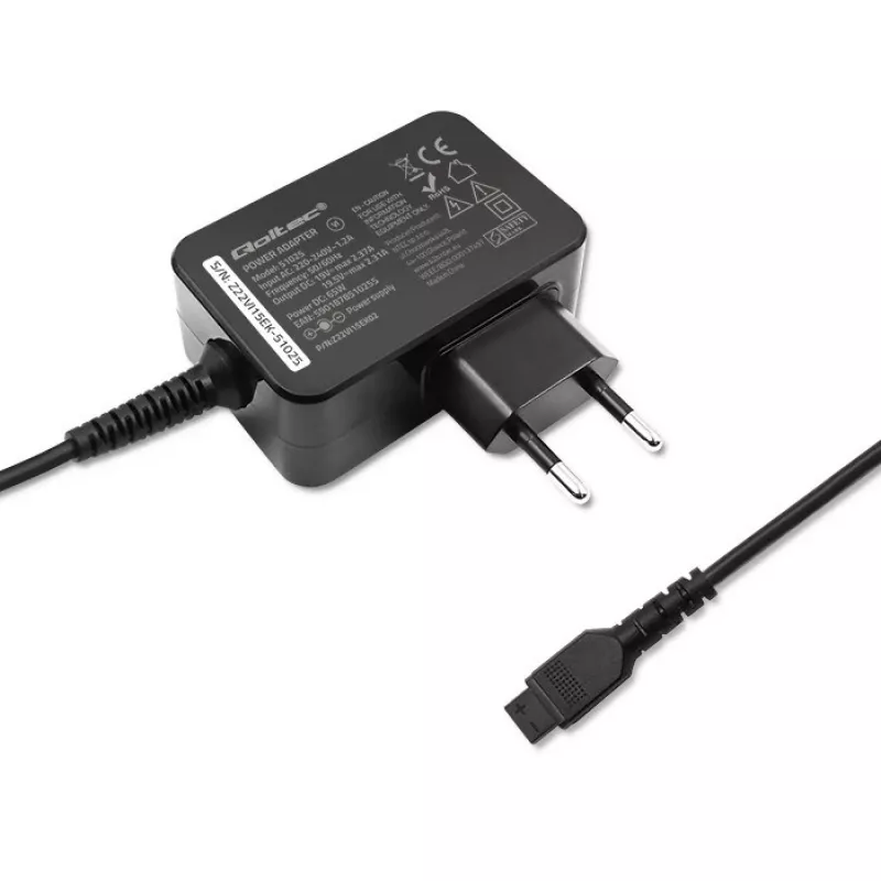 Qoltec 51025 virtalähde/jännitemuunnin sisäkäyttöön musta