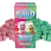 Setti Fluffy Sand 2x70g pinkki/vihreä TUBAN