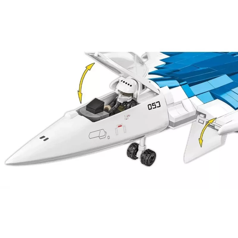 Rakennussarja Cobi SU-57 Felon, 928 osaa – Cobi malli COBl-5909
