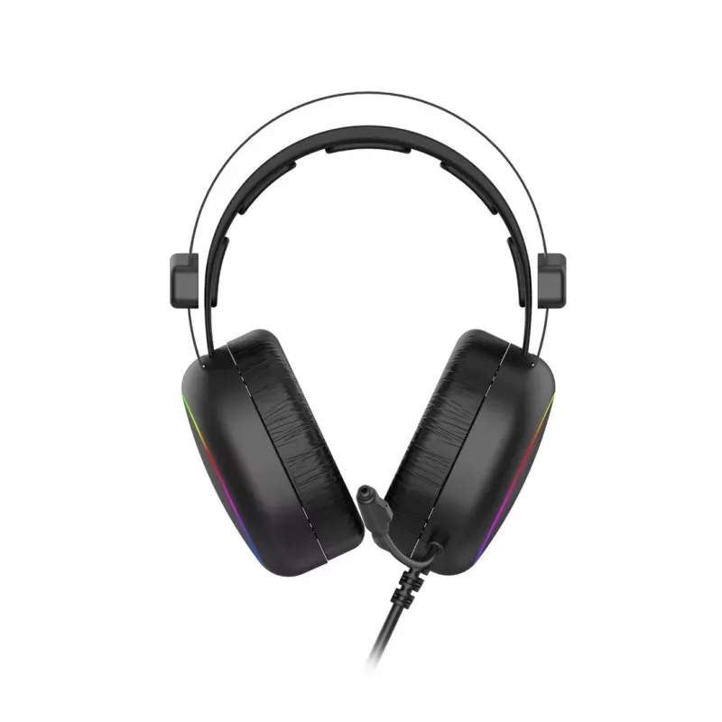 Havit GAMING HEADPHONE RGB musta 2016D kuulokemikrofoni johdollinen panta-kuulokemikrofoni