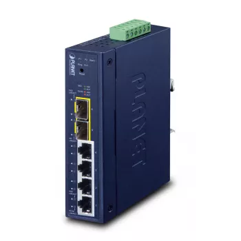 Hallittava kytkin PLANET Industrial L2/L4 4-porttinen Gigabit Ethernet 10/100/1000