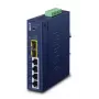 Hallittava kytkin PLANET Industrial L2/L4 4-porttinen Gigabit Ethernet 10/100/1000
