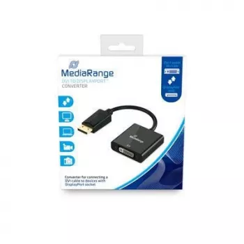 Videokaapelisovitin MediaRange MRCS174 0,15 m DVI DisplayPort musta