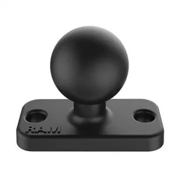RAM Mounts RAM B koko 1 pallo- ja suorakaidelevy 1,5 tuuman 2-reikäkuviolla (RAM-B-202U-12)