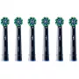 Oral-B Pro CrossAction CleanMaximizer -varapäät, musta, 6 kpl