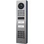 Videopuhelin-järjestelmä DoorBird D1102KV — ruostumaton teräs, 1080p, teleobjektiivi, 140° vaakasuora, IP65, IK08