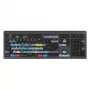 Logickeyboard ASTRA 2 DaVinci Resolve -näppäimistö Macille, täysikokoinen, langallinen USB, saksimekanismi, QWERTZ saksa, musta