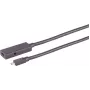USB-kaapeli S/CONN 13-49045 USB 3.2 Gen 2 3 m USB-C musta