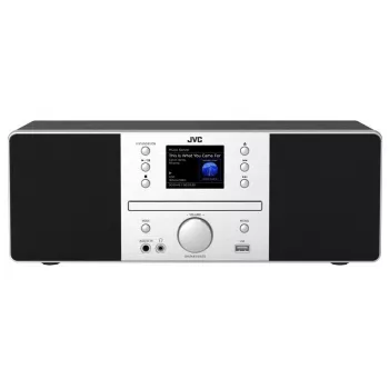 JVC RD-E874B All-in-One-äänijärjestelmä, Internet/DAB+/FM-radio, CD, Bluetooth, 20 W, musta