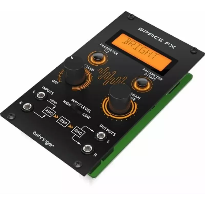 Efektilaite Behringer SPACE FX 0720-ABQ86-001 — modulaarinen tilakaikuprosessori