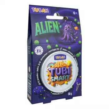Muovailumassa TUBAN Tubi Smart – Alien, lila, 50 g