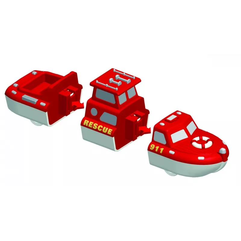 Ajoneuvosarja Popular Playthings Mix or Match Vehicles Fire and Rescue