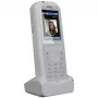 DECT-puhelin agfeo DECT 77 IP — langaton VoIP-luuri, jossa kaiutintoiminto, soittajan tunnistus, näyttö (valkoinen)