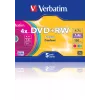 VERBATIM 43297 Verbatim DVD+RW ohut Jewel Case 5 4.7GB 4x väri
