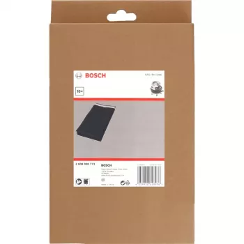 Kertakäyttöinen pölypussi Bosch GAS 18V-12 MC Professional, musta, 10 kpl