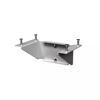 Rack-konsolin hylly SMS Console M/L Shelf hopea – palvelinrunkotarvike, malli FS040015